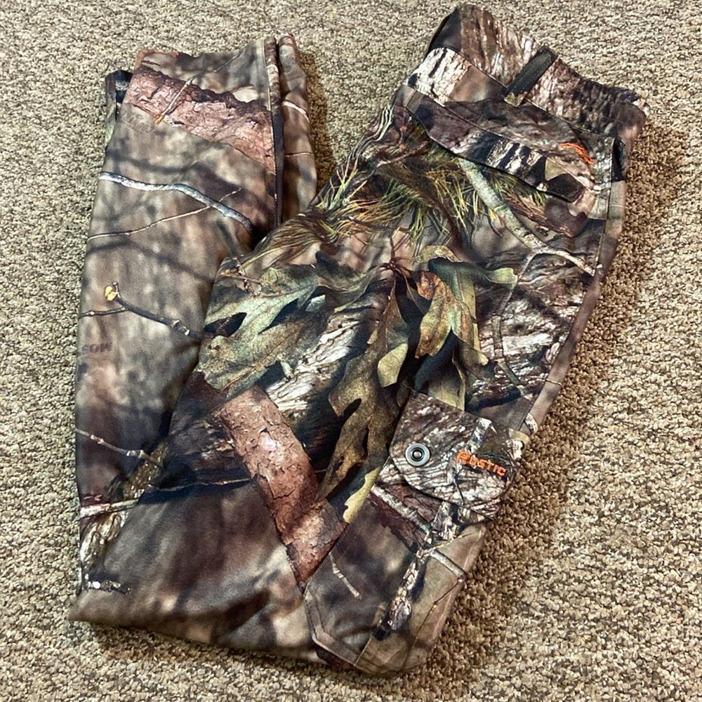 Rustic Rioge Scent Stop Camouflage Cargo Pants Size S Unisex